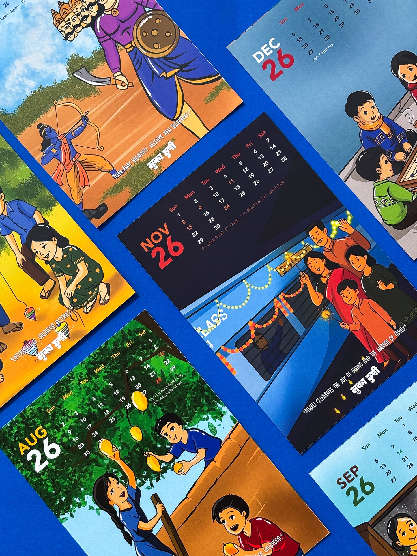 Childhood Nostalgia Calendar 2026
