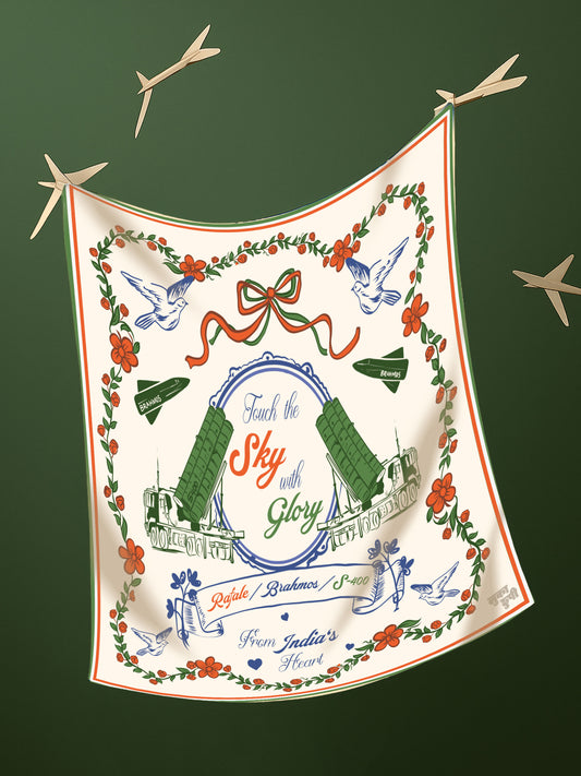 Sky shield Satin Bandana
