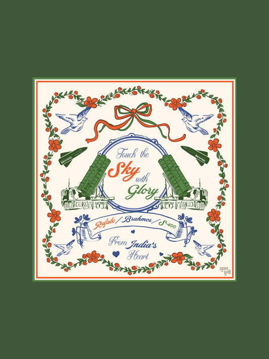 Sky shield Satin Bandana